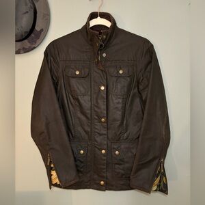 Barbour Morris Print Lined Utility Jacket